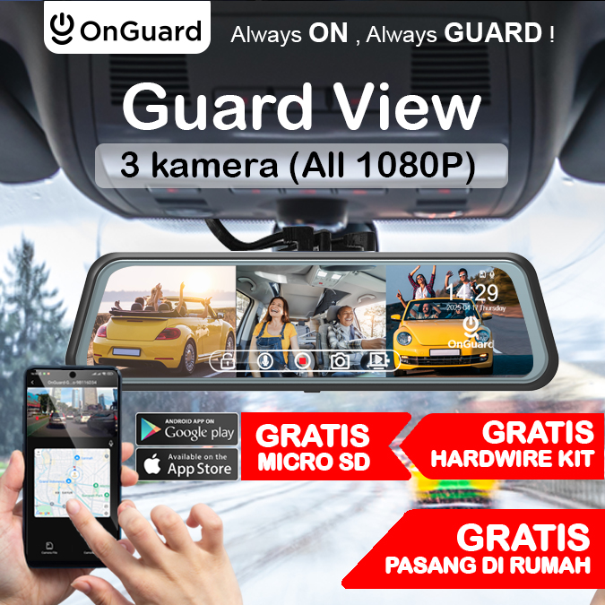 Guard View 3 Kamera 1080P - Main Image